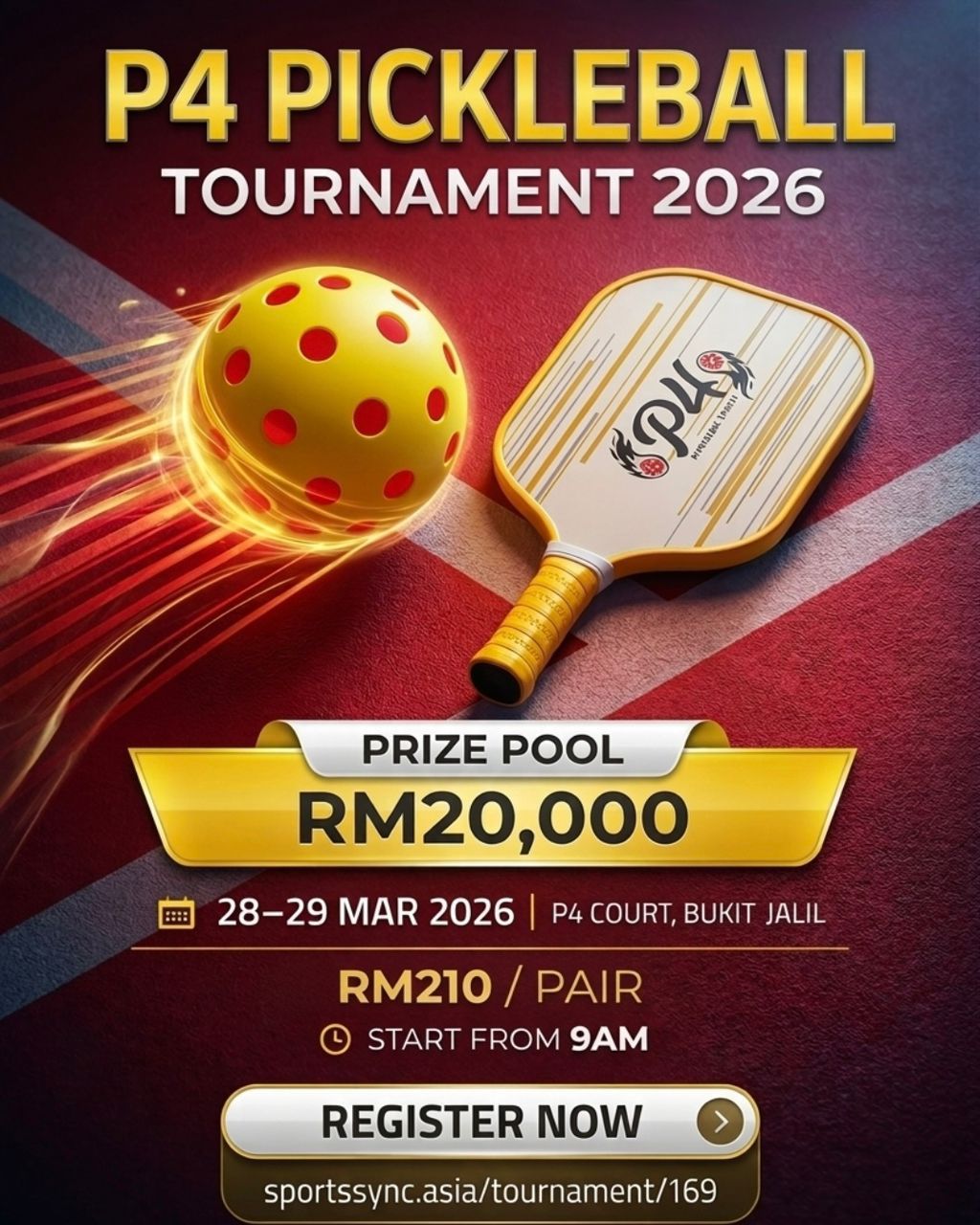 P4 Pickleball Sport (Kayu Ara) - Photo 3